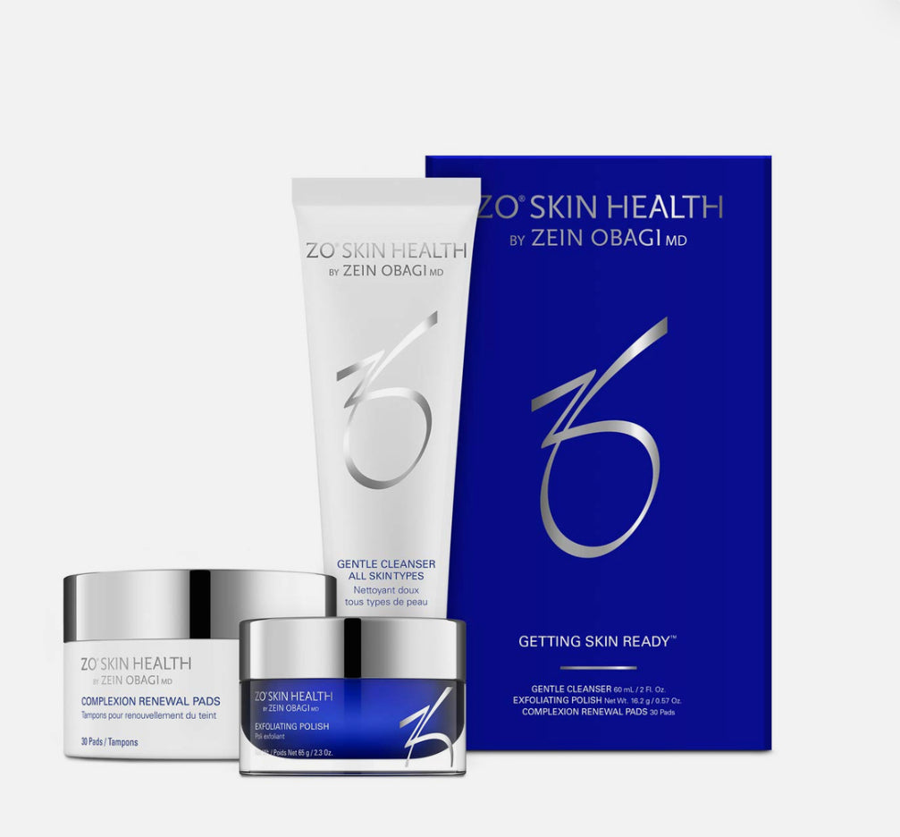 Getting Skin Ready ZO kit